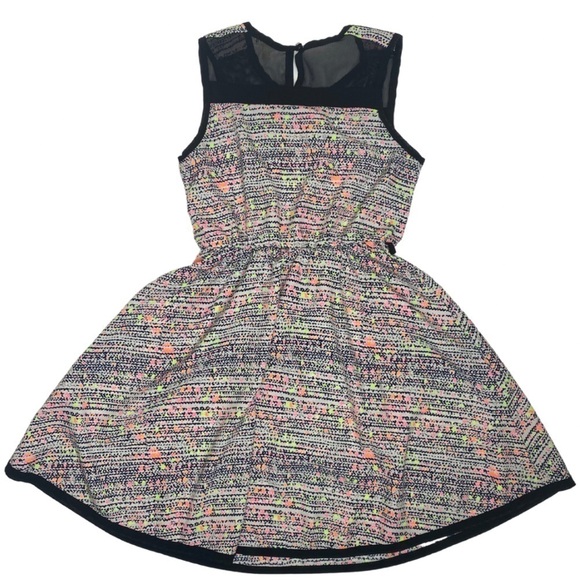 Monteau Girl Sleeveless Dress Multi-Color Sz 10-12 - Picture 2 of 6